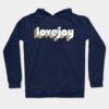 Lovejoy Retro Rainbow Typography Faded Style Hoodie Official Cow Anime Merch