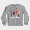 Lovejoy Band Crewneck Sweatshirt Official Cow Anime Merch