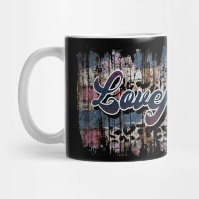 Rainbow Graphic Lovejoy Name Birthday 70S 80S 90S Mug Official Lovejoy Merch