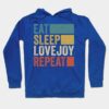 Funny Eat Sleep Lovejoy Repeat Retro Vintage Hoodie Official Cow Anime Merch