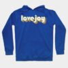 Vintage Lovejoy Rainbow Letters Distressed Style Hoodie Official Cow Anime Merch