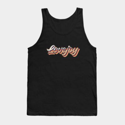 Lovejoy Name Cool 70S Retro Font Surf Style Design Tank Top Official Cow Anime Merch