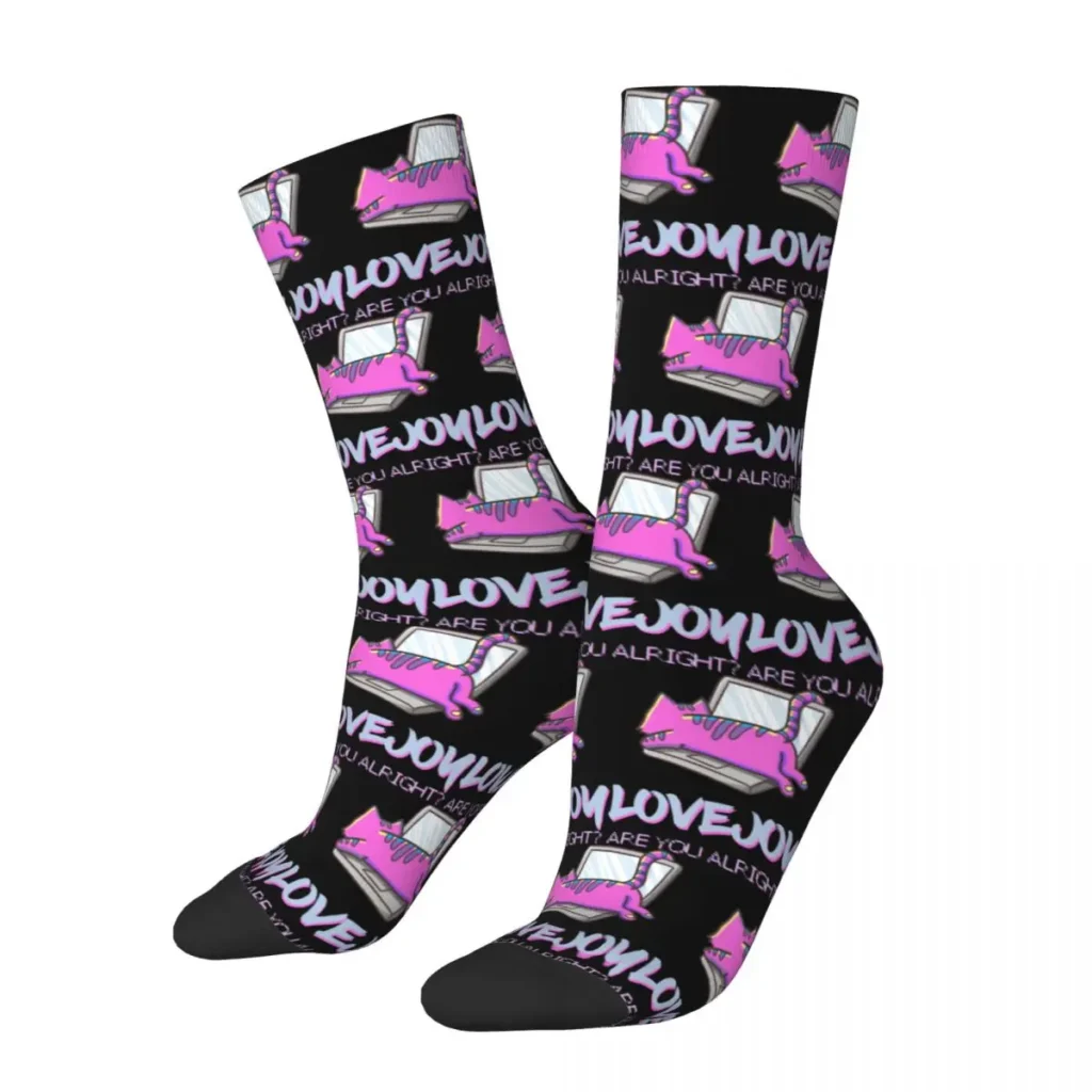 Lovejoy Are You Alright Socks Men s Women s Casual Socks Novelty Spring Summer Autumn Winter - Lovejoy Store