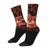 Lovejoy North Tour Concert Theme Crew Socks Stuff for Unisex Compression Print Socks - Lovejoy Store