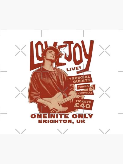 90S Lovejoy Concert Tickets Tapestry Official Lovejoy Merch