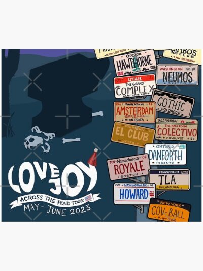 Lovejoy Tour 2023 Tapestry Official Lovejoy Merch