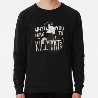 Why'D You Have To Kill My Cat Lovejoy Sweatshirt Official Cow Anime Merch