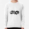 Lovejoy - Minimalist Logo - Black Sweatshirt Official Cow Anime Merch