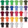 t shirt color chart - Lovejoy Store