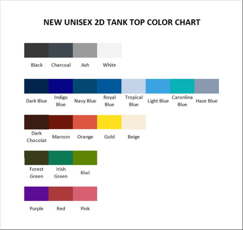 tank top color chart 1 - Lovejoy Store