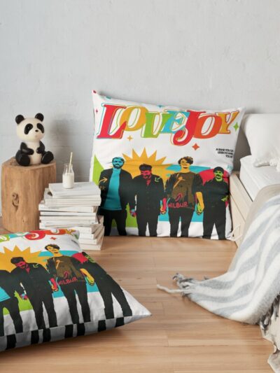 60S Lovejoy Throw Pillow Official Lovejoy Merch