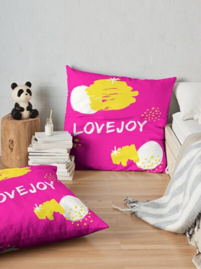 Lovejoy Throw Pillow Official Lovejoy Merch