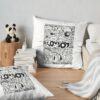 Lovejoy Band Music Throw Pillow Official Lovejoy Merch