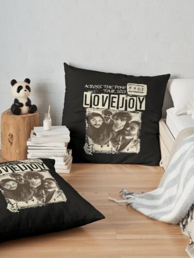 Lovejoy Tour 2023 Throw Pillow Official Lovejoy Merch