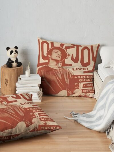 Lovejoy Concert Throw Pillow Official Lovejoy Merch