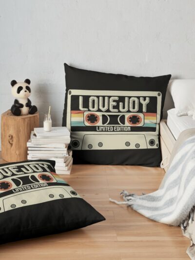 Lovejoy (Limited Edition) Vintage Style Throw Pillow Official Lovejoy Merch