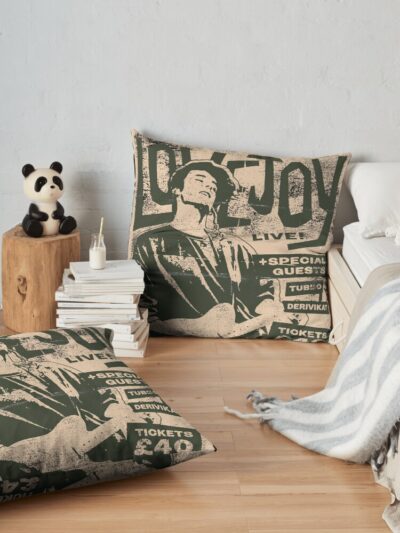 Lovejoy Music Throw Pillow Official Lovejoy Merch