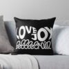 Pebble Brain Lovejoy Poster Throw Pillow Official Lovejoy Merch