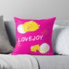 Lovejoy Throw Pillow Official Lovejoy Merch