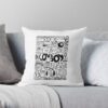 Lovejoy Band Music Throw Pillow Official Lovejoy Merch