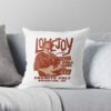 90S Lovejoy Concert Tickets Throw Pillow Official Lovejoy Merch