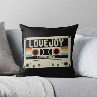 Lovejoy (Limited Edition) Vintage Style Throw Pillow Official Lovejoy Merch