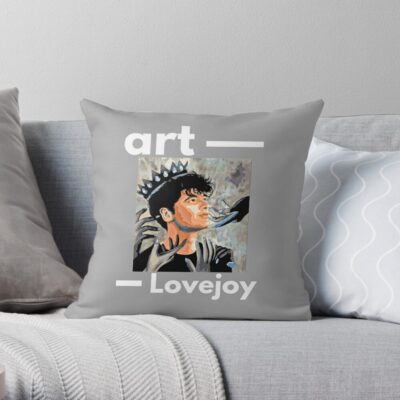 Lovejoy Fanart Tshirt - Lovejoy Paint Poster Throw Pillow Official Lovejoy Merch