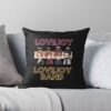 Lovejoy Band  (3) Throw Pillow Official Lovejoy Merch