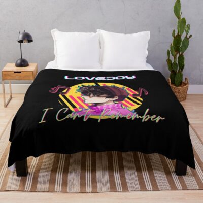 Lovejoy I Can'T Remember Tshirt Throw Blanket Official Lovejoy Merch