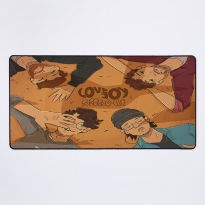 Lovejoy - Pebble Brain Four Teenagers Mouse Pad Official Lovejoy Merch