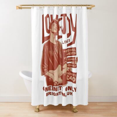 90S Lovejoy Concert Tickets Shower Curtain Official Lovejoy Merch