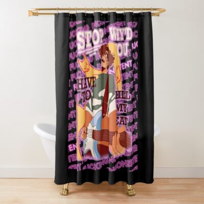 Lovejoy Band Are You Alright Tshirt Shower Curtain Official Lovejoy Merch