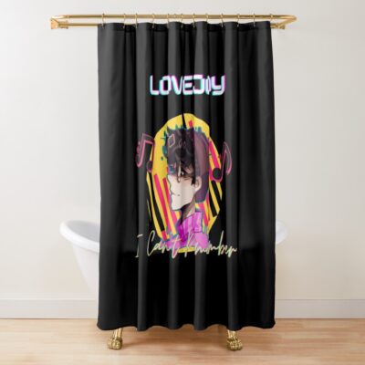 Lovejoy I Can'T Remember Tshirt Shower Curtain Official Lovejoy Merch