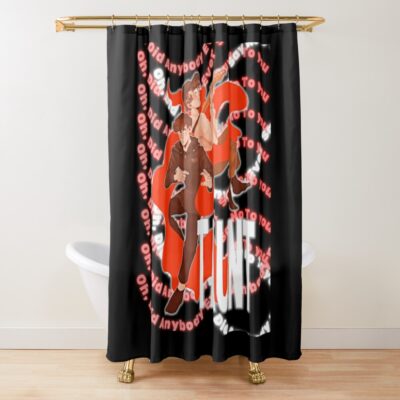 Lovejoy Oh Did Anybody Ever Say No To You Tshirt Shower Curtain Official Lovejoy Merch