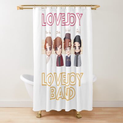 Lovejoy Band Tshirt - Lovejoy Poster - Lovejoy Sticker -Lovejoy Tshirt Shower Curtain Official Lovejoy Merch