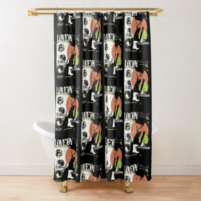 Vintage Lovejoy Tour Shower Curtain Official Lovejoy Merch